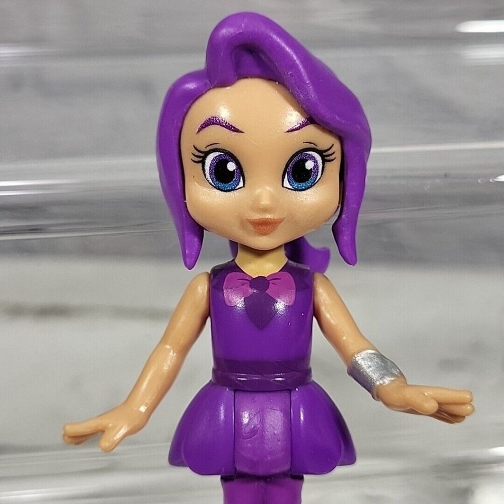 Fisher Price Team Rainbow Rangers INDIGO ALLFRUIT Purple 3" Doll Figure
